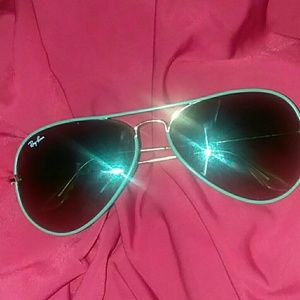 Tiffany blue & gold ray bans